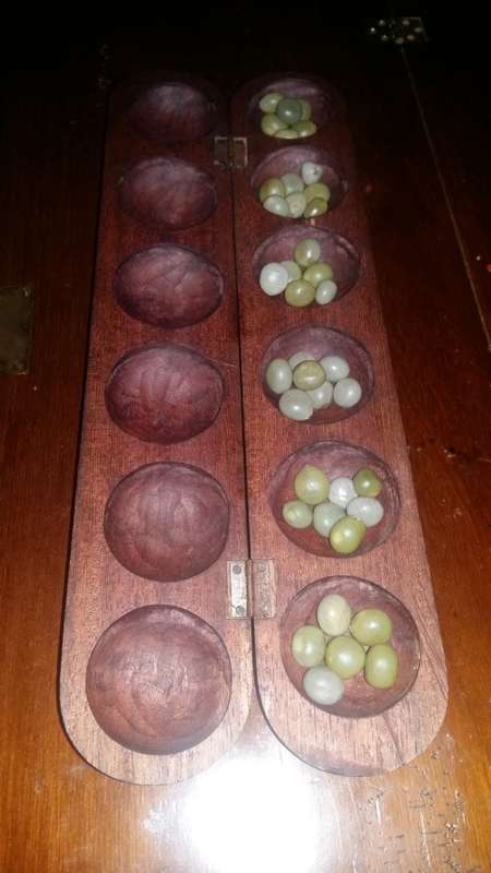 VINTAGE ORIENTAL CARVED OBLONG WOODEN BOX