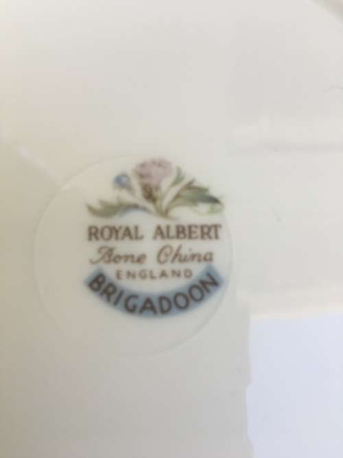 ROYAL ALBERT BRIGADOON SIDE PLATE