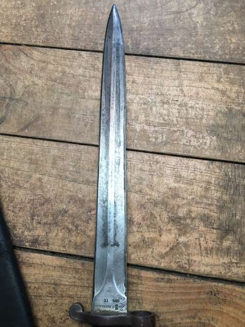 WW1 or BOER WAR WILKINSON BAYONET STAMPED 1892