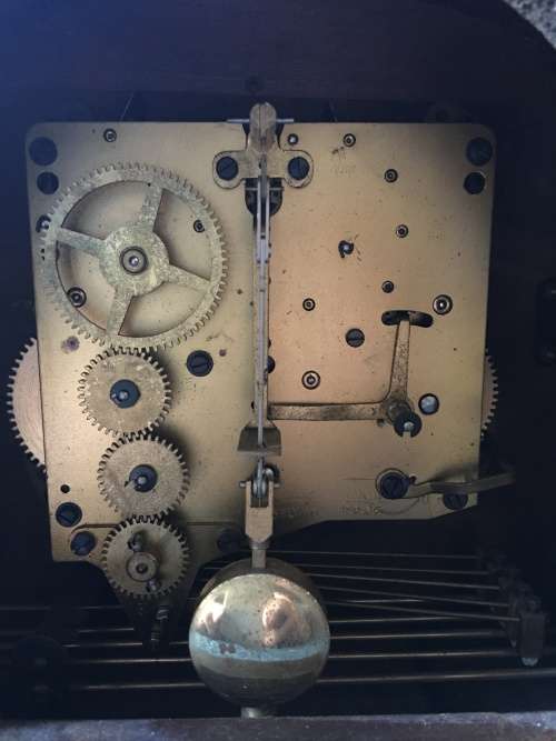BEAUTIFUL VINTAGE KIENZLE MANTLE CLOCK
