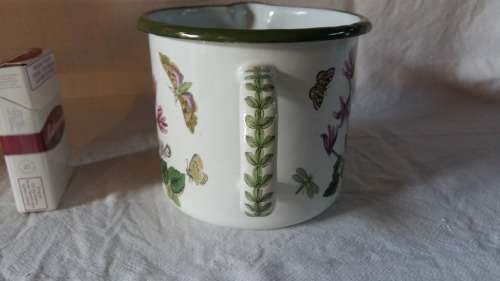 Portmeirion The Botanic Garden Circa 1818 Enamel Jug, West Germany
