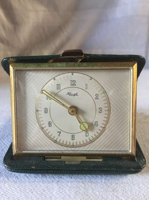 KIENZLE TRAVELLING ALARM CLOCK WORKING