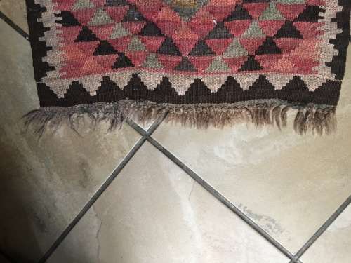 STUNNING SMALL KELIM PERSIAN CARPET