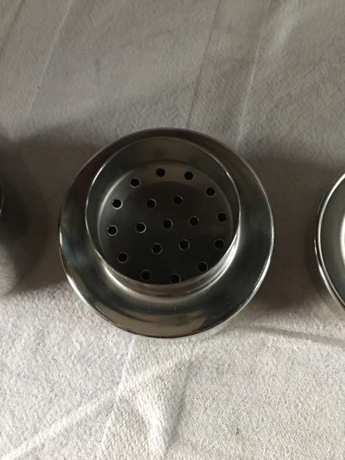 VINTAGE 3 PART STAINLESS STEEL ALFRA ALESSI ITALIAN COCKTAIL SHAKER 1957