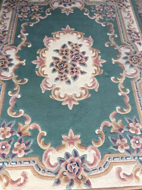 STUNNING BELGIUM MADE THICK PILE PLUSH DYNASTY CHINESE STYLE RUG 2300 X 1700mm
