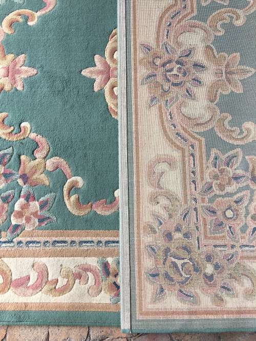 STUNNING BELGIUM MADE THICK PILE PLUSH DYNASTY CHINESE STYLE RUG 2300 X 1700mm