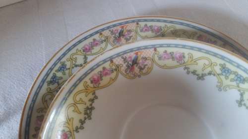 Vintage CZECHOSLOVAKIA MZ porcelain Tea Trio