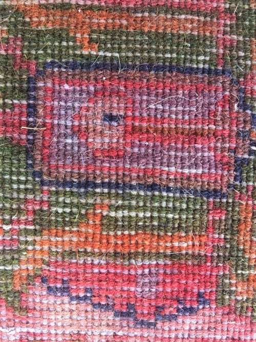 A LARGE GENUINE WOOL HAND KNOTTED THICK PILE PERSIAN CARPET 3200 x 2100mm