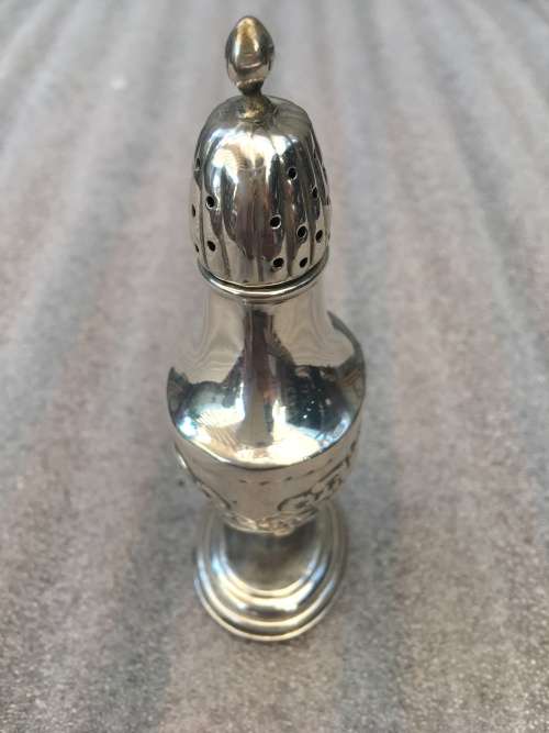 STUNNING VICTORIAN STERLING SILVER CASTOR clearly marked   32.33g