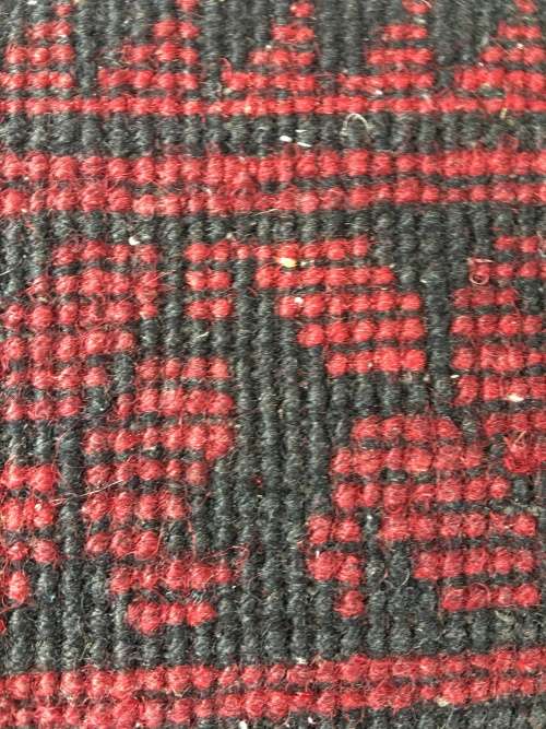 GORGEOUS GENUINE WOOL HAND KNOTTED AFGHAN PERSIAN RUNNER 3750 X 830mm