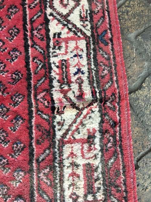 GORGEOUS GENUINE WOOL HAND KNOTTED BOTEH MIR HAMADAN PERSIAN RUNNER 3120 X 1050mm