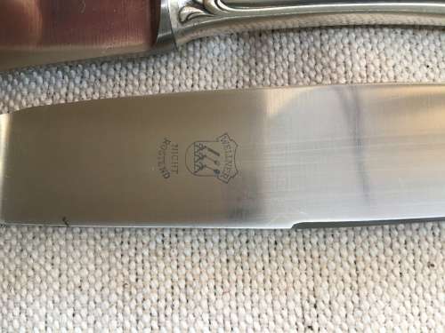 WOW !!!! A BEAUTIFUL BOXED SET OF WELLNER GERMAN SILVER PLATE CUTLERY 1930,s all clearly marked