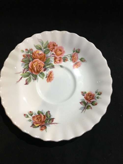 Royal Albert Bone China " Centennial rose " saucer # 4