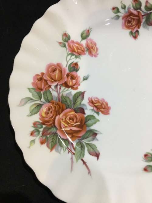 Royal Albert Bone China " Centennial rose " side plate  # 1