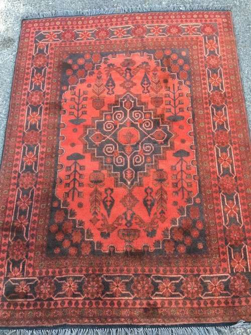 GORGEOUS GENUINE WOOL HAND KNOTTED PAKISTAN PERSIAN CARPET  1490 X 2000mm