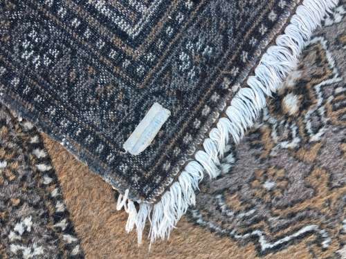 Stunning Vintage Brown Persian Rug. 144cm x 84cm