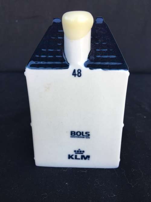 DELFT PORCELAIN KLM HOUSE NUMBERED No 48 sealed and full