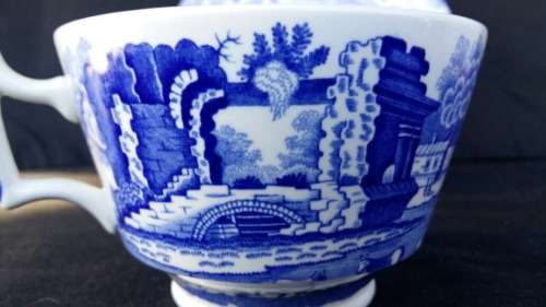 WOW !!!  A GORGEOUS SPODE TEA CUP AND SAUCER DUO