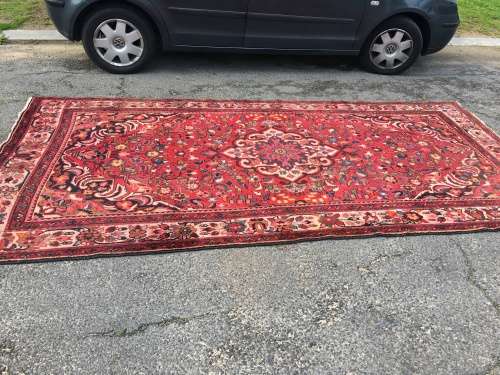 GORGEOUS GENUINE WOOL HAND KNOTTED KASHAN MEDALLION PERSIAN CARPET  3280 X 1605mm