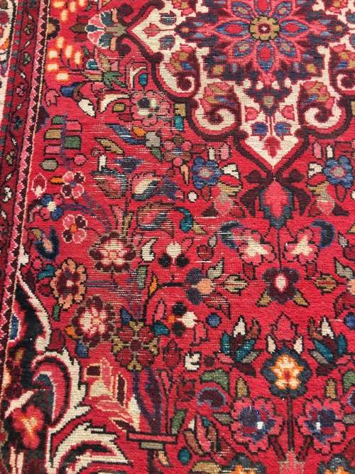 GORGEOUS GENUINE WOOL HAND KNOTTED KASHAN MEDALLION PERSIAN CARPET  3280 X 1605mm