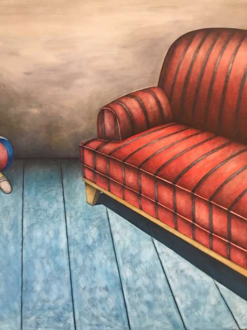 Clearance !!! Investment art !!! Adriaan De Lange original oil on canvas - Gallery retail R168000.00