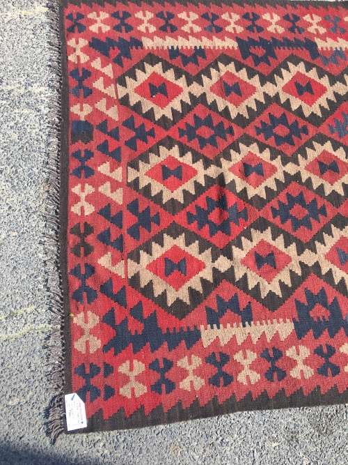 WOW !!! BEAUTIFUL LARGE AFGHAN GALMORI KELIM  PERSIAN CARPET  3000 X 2010mm