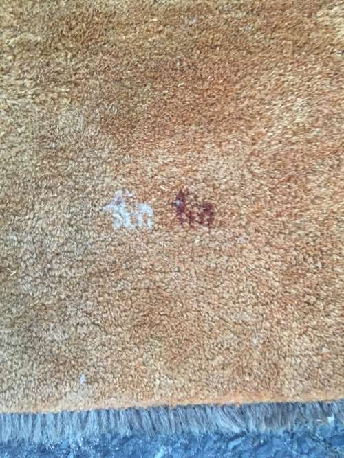 WOW reduced special !! BEAUTIFUL PURE WOOL THICK PILE GABBEH PERSIAN CARPET 1500 X 1070mmm