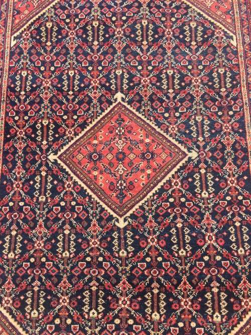 WOW !!!! GORGEOUS PURE WOOL MALAYER PERSIAN CARPET 2000 X 1300mm