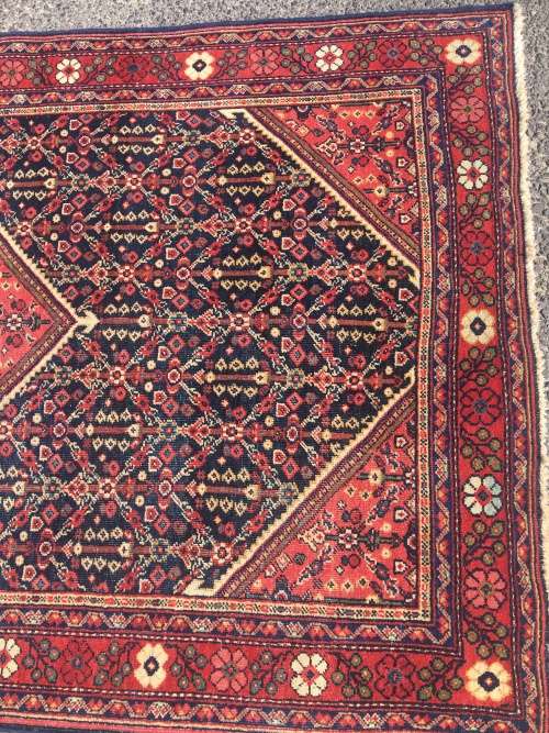 WOW !!!! GORGEOUS PURE WOOL MALAYER PERSIAN CARPET 2000 X 1300mm