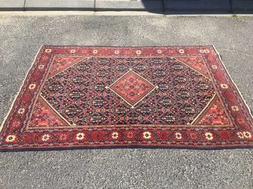 WOW !!!! GORGEOUS PURE WOOL MALAYER PERSIAN CARPET 2000 X 1300mm