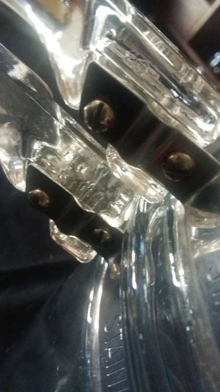 Vintage Pyrex 1960 Clear Glass 2 Lt Double Boiler, 2 Pots & 1 Lid. Solid Glass handles. Heat Resis