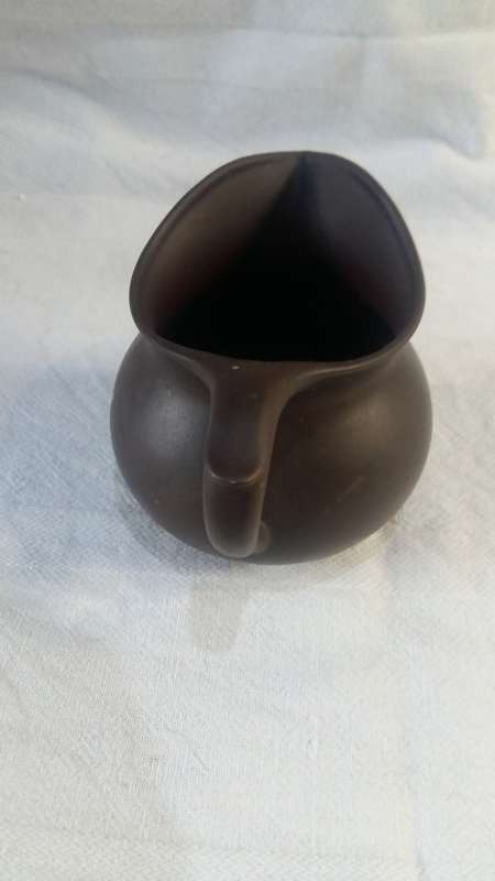 Highly Collectible Yixing Chinese vintage clay Creamer. 250ml. signed by maker.