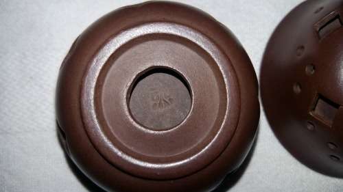 Highly Collectible Yixing Chinese vintage clay Tea Cups. Cool Touch