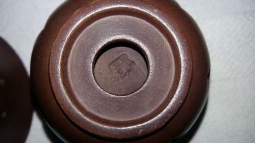 Highly Collectible Yixing Chinese vintage clay Tea Cups. Cool Touch