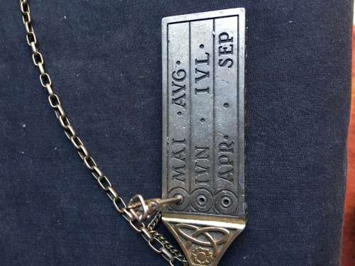 10th Century Pocket Sundial or Saxon sundial