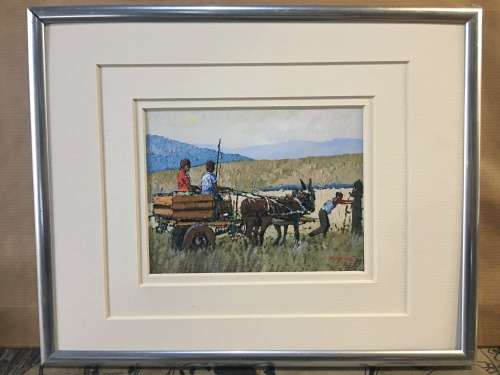 WOW !!! FABULOUS FRAMED PRINT BY GRAND MASTER SA ARTIST MALACHI SMITH