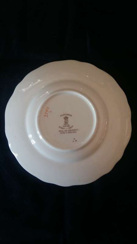 Stunning Antique Radfords Saucer (Fenton) Stoke On Trent Reg no: 685357 Made In England(2)