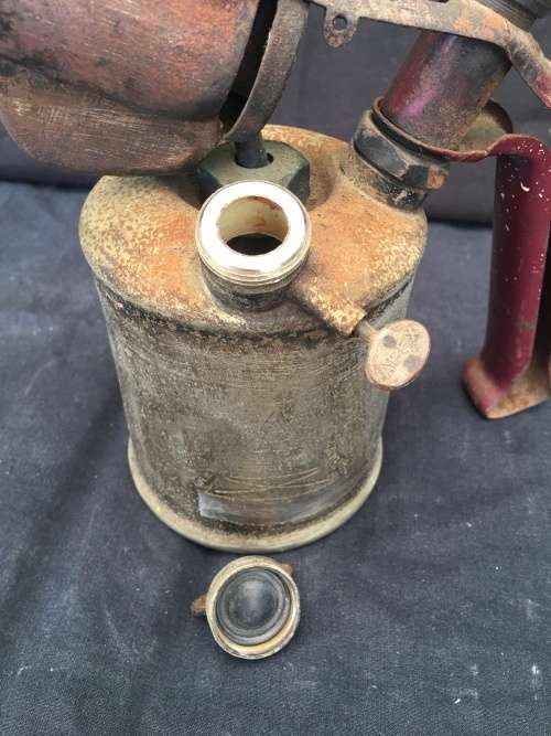 WOW!!! VINTAGE APEX PARAFFIN BLOW TORCH