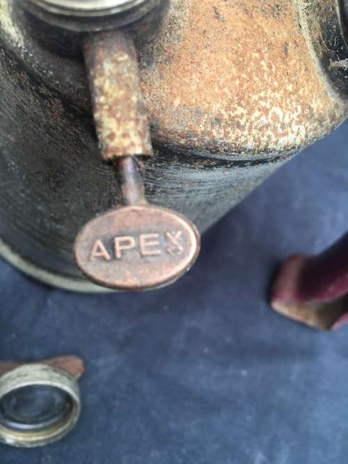 WOW!!! VINTAGE APEX PARAFFIN BLOW TORCH