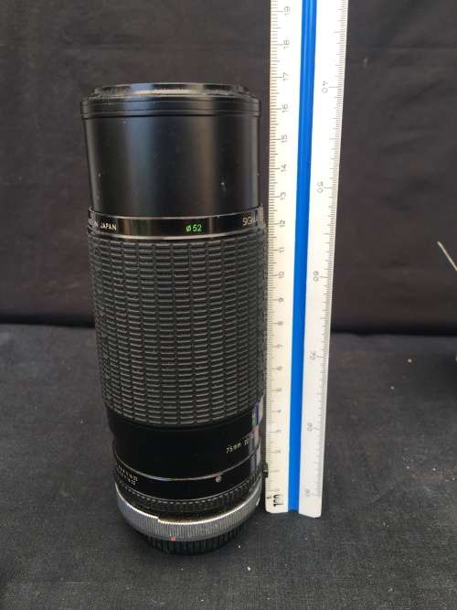 WOW !!! SIGMA ZOOM LENS 75 - 250mm