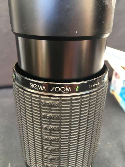 WOW !!! SIGMA ZOOM LENS 75 - 250mm