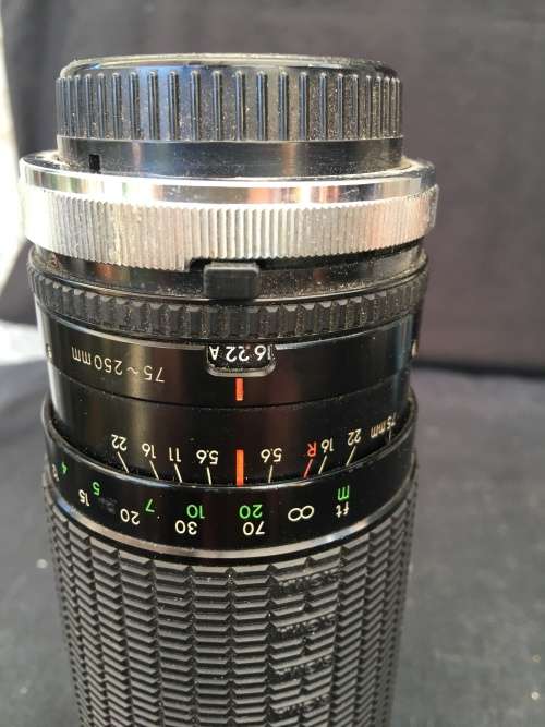 WOW !!! SIGMA ZOOM LENS 75 - 250mm