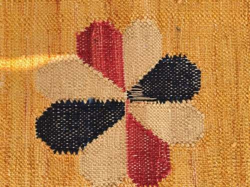 GORGEOUS MODERN INDIAN PATCHWORK FLAT WEAVE KELIM CARPET 2710 X 870mm