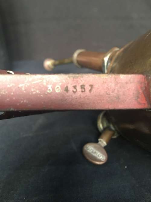 A VINTAGE BRASS PRIMUS BURNER No 630 MADE IN SWEDEN in good used condition