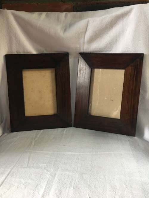 WOW !!! AWESOME PAIR OF SOLID WOODEN PICTURE FRAMES bid per frame