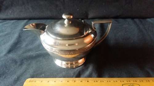 Vintage silver Plated Walker and Hall Sheffield 17074 Creamer with Lid - 250ml