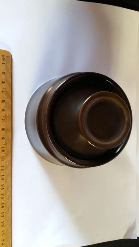 Collectible Vintage, Noritake - Primastone -Genuine stoneware. Japan sugar bowl with lid. 250ml