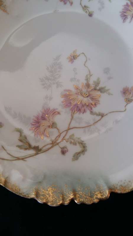Beautiful Antique Limoges France Decorative Plates.no 1