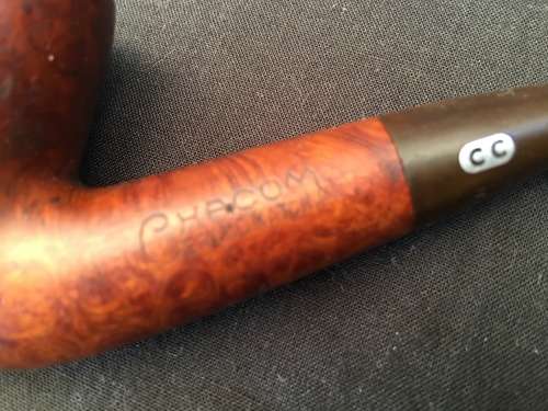 WOW !! VINTAGE CHOCOM GRAND MATCH BRIAR SMOKING PIPE , WELL USED