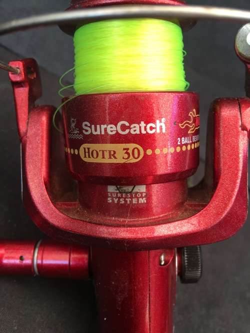 WOW !! SURECATCH HOTR 30 FISHING REEL IN EXCELLENT WORKING CONDITION